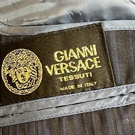 gianni versace tessuti|Suits & Blazers .